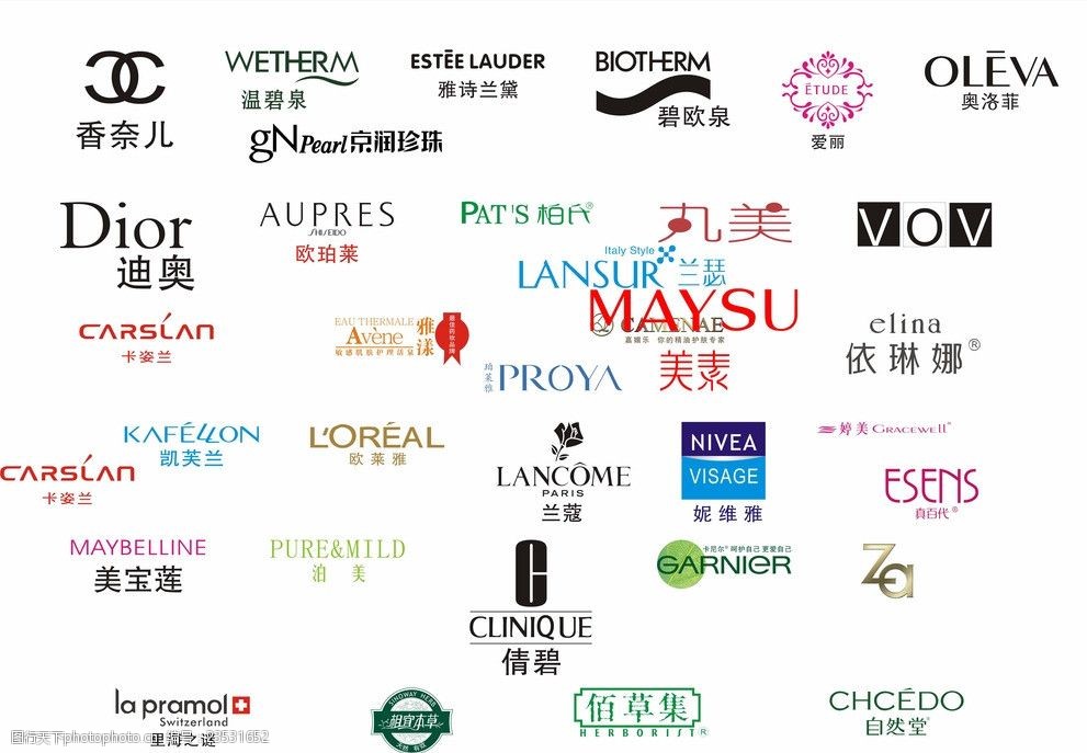 化妆品标志